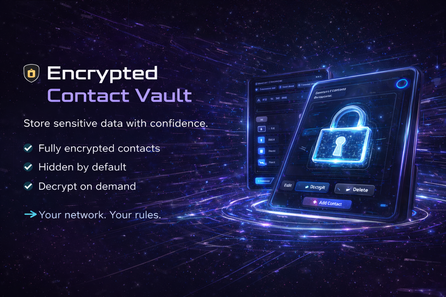 Encrypted Contact Vault